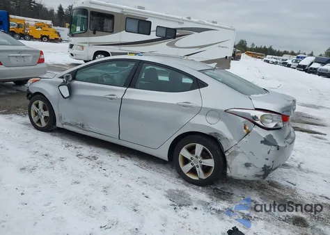 2013 Hyundai Elantra Gls из США, поврежденный, VIN KMHDH4AE5DU759846